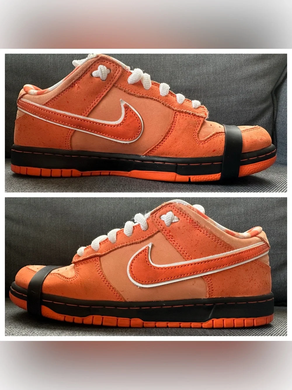 Nike SB Dunk Orange Lobster – EUC with Box – Men’s Size 8 – FD8776-800 Authentic